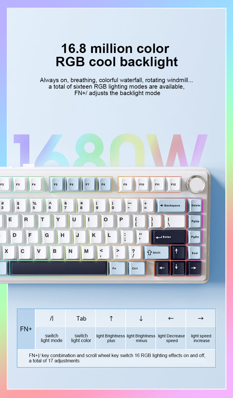 AULA F75 Gasket Mechanical Keyboard