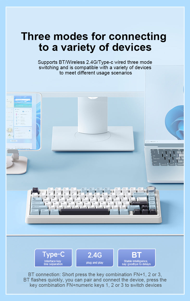 AULA F75 Gasket Mechanical Keyboard