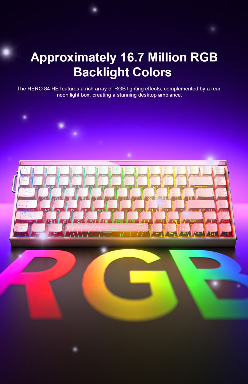 AULA Hero84HE Magnetic Switch Gaming Keyboard