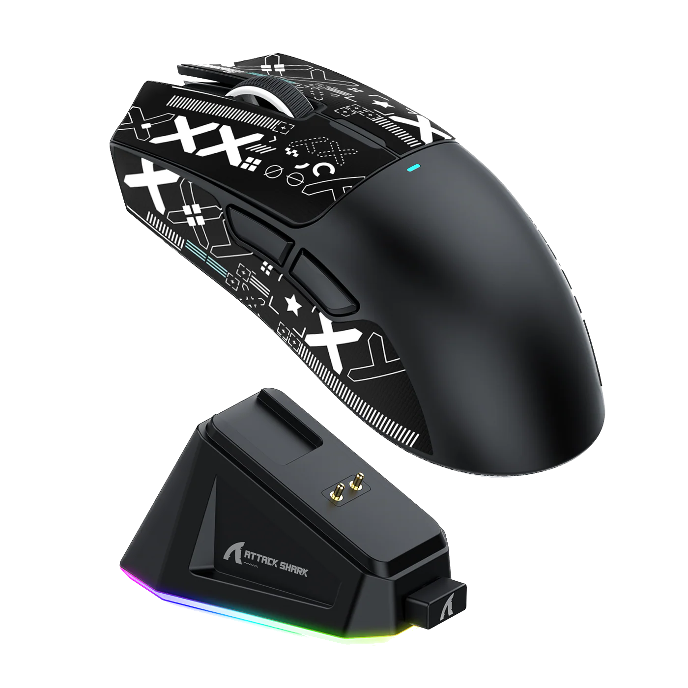 ATTACK SHARK X11 Wireless Gaming Mouse with Charging Dock