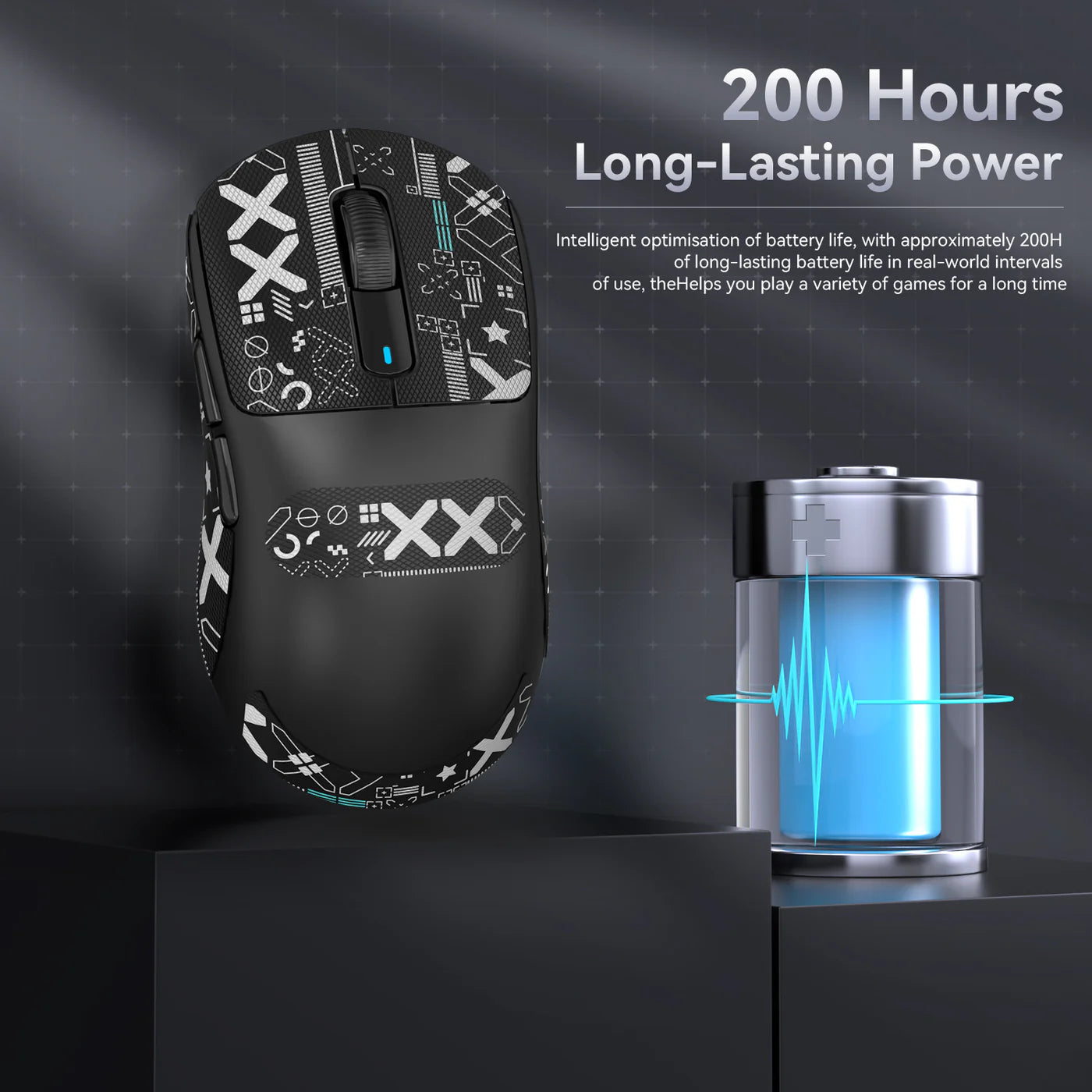 ATTACK SHARK X3PRO Three Modes 8K Gaming Mouse